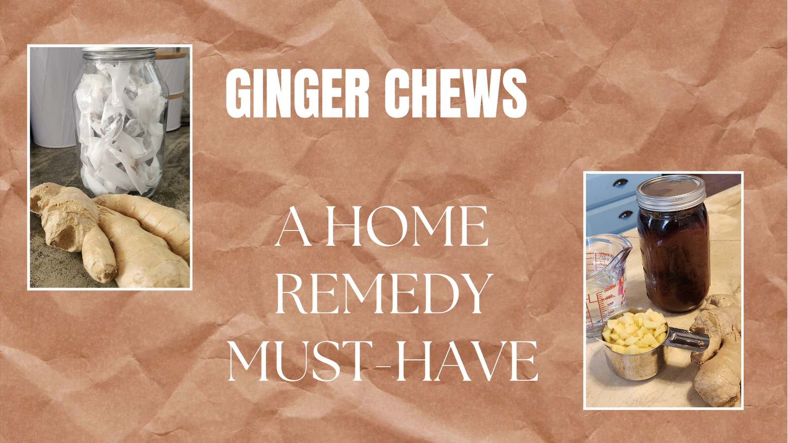 Ginger Chews: A Nausea Home Remedy Must-Have